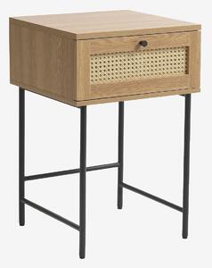 Håum - Sidobord Brooklyn 70 x 45 x 45 cm - Brun - Sängbord - Från Homeroom