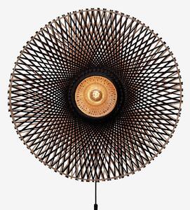 Good&Mojo - Vägglampa omvänd Kalimantan 87x20 cm - Flerfärgad - Vägglampor - Från Homeroom