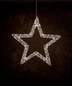 NORDFORM - Metal Star 50X3,5X47,5Cm M/720 LED - Svart - Adventsstjärnor - Från Homeroom