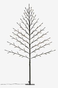 NORDFORM - Light Tree W/128LED W/Timer H120Cm - Vit - Dekorativ julbelysning - Från Homeroom