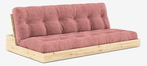 Karup Design - Base Bäddsoffa Tre sittplatser - Rosa - Bäddsoffor - Från Homeroom