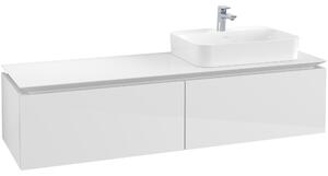 Tvättställsskåp Villeroy & Boch Legato Kompakt 1600 med 2 Lådor för Ocentrerat Ytmonterat Tvättställ från Finion & Memen