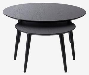 Håum - Soffbord Set Winston 2 st - Svart - Soffbord - Från Homeroom