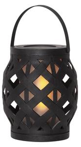 Lykta Flame Lantern Svart 16 cm