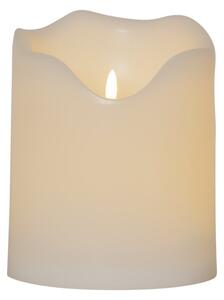LED Blockljus Flamme Grand Vit 20 cm