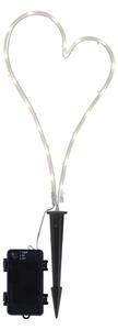 LED Gravljus Decorationheart Vit 39 cm