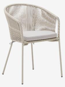 Kave Home - Stol Yanet 4-pack - Natur - Matstolar - Från Homeroom