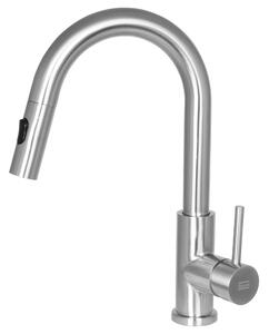 Köksblandare Strand Stainless Solid SO-1404 med Utdragbar Pip