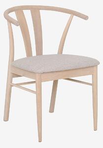 Nordic Furniture Group - Matstol Jive pigmenterad olja/boucle 2-pack - Vit - Stolar - Från Homeroom