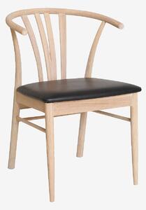 Nordic Furniture Group - Matstol Aron Pigmenterad olja/PU 2-pack - Vit - Karmstolar - Från Homeroom