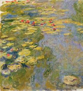 Monet, Claude - Konsttryck The Waterlily Pond, 1917-19 (oil on canvas), (35 x 40 cm)