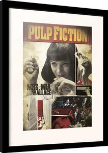 Inramad poster Pulp Fiction - Mia