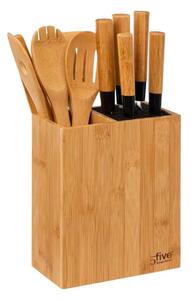 Set med Knivar och Köksredskap - Bambu - 11 Delar