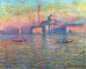 Monet, Claude - Konsttryck San Giorgio Maggiore, Venice, 1908, (40 x 35 cm)