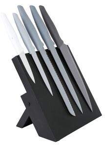 5x Köksknivar med Magnetiskt Knivställ