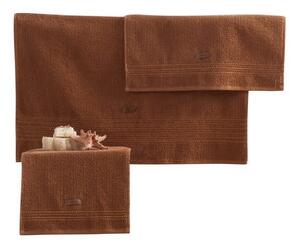 Handduksset (3 delar) Loraford Brun - Brun