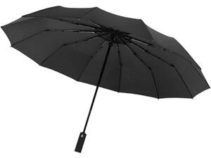 Paraply, Kompakt - 105 cm - Svart