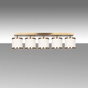 Taklampa Talra Five Vintage - Guld