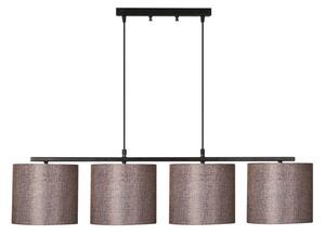 Taklampa Donria Svart / Brun - Brun/Svart