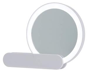Rund Spegel med LED-ljus - USB-laddning