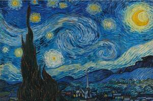 Poster, Affisch Vincent van Gogh - De sterrennacht, (91.5 x 61 cm)