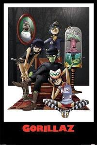 Poster, Affisch Gorillaz