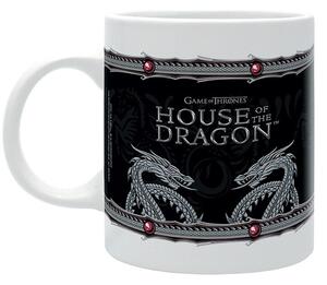Mugg House of Dragon - Silver Dragon