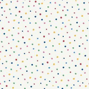 Tapet Joules Lynx Multi Spot White/ Rainbow