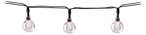 Grundig - LED solcellsljusslinga 50xLED/8 funktioner 6,9m varm vit