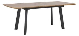 CABULA Matbord 200 cm Natur/Svart -
