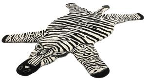 Zebra Matta - Svart / Vit 100x155