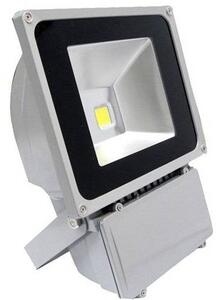 Ultratunn LED-strålkastare 70W kallvitt/varmvitt