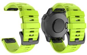 Garmin armband, 22mm, Quickfit, ergonomisk - Ljusgrön