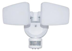 LED Utomhusstrålkastare med en sensor LED/24W/230V 3000/4000/6000K IP54 vit