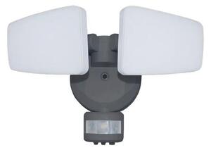 LED Utomhusstrålkastare med en sensor LED/24W/230V 3000/4000/6000K IP54 antracit