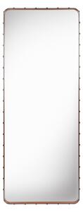 Gubi - Adnet Rectangulaire Spegel, 180X70, Tan - Väggspeglar - Jacques Adnet