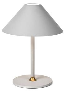 Hygge portabel bordslampa Varm grå Ø19