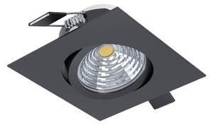 Eglo 33394 - LED Dimbar infälld belysning SALICETO LED/6W/230V svart
