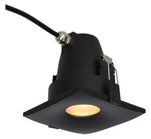 Azzardo AZ5392 -Badrum infälld lampa ROMOLO 1xGU10/50W/230V IP65 svart