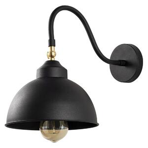 Vägglampa Rathour Svart - Svart