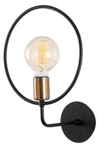 Vägglampa Sufia svart - Svart