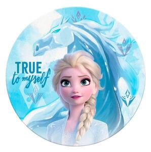Frozen 2, Rund Handduk - Elsa och Nokk