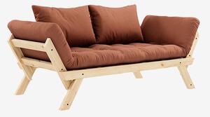 Lounge-bäddsoffa Bebop Natur Bas