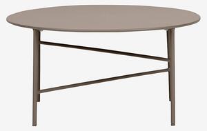 NORDFORM - Sidobord Ø 70 cm Adarion - Beige - Sidebord - Från Homeroom