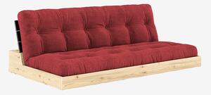 Karup Design - Base Bäddsoffa Tre sittplatser - Röd - Bäddsoffor - Från Homeroom