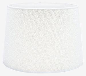 PR Home - Lampskärm Sofia Boouclette Blanc 25 cm - Vit - Lampskärmar - Från Homeroom