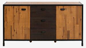 Loft24 - Sideboard Soho 2 dörrar/3 lådor - Flerfärgad - Skänkar & sideboards - Från Homeroom