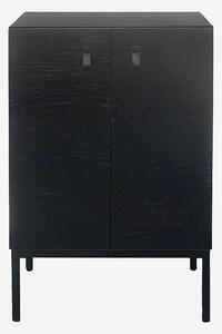 Nordic Furniture Group - Skåp Black 2 dörrar - Svart - Skåp - Från Homeroom