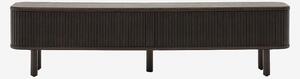 Kave Home - TV-bänk Mailen 200 x 50 cm - Brun - TV-bänkar & mediabänkar - Från Homeroom