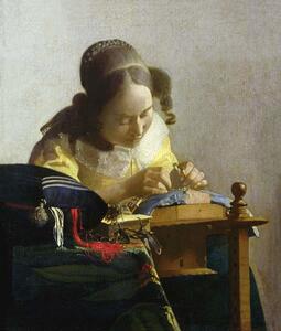 Bildreproduktion The Lacemaker, 1669-70, Jan (1632-75) Vermeer